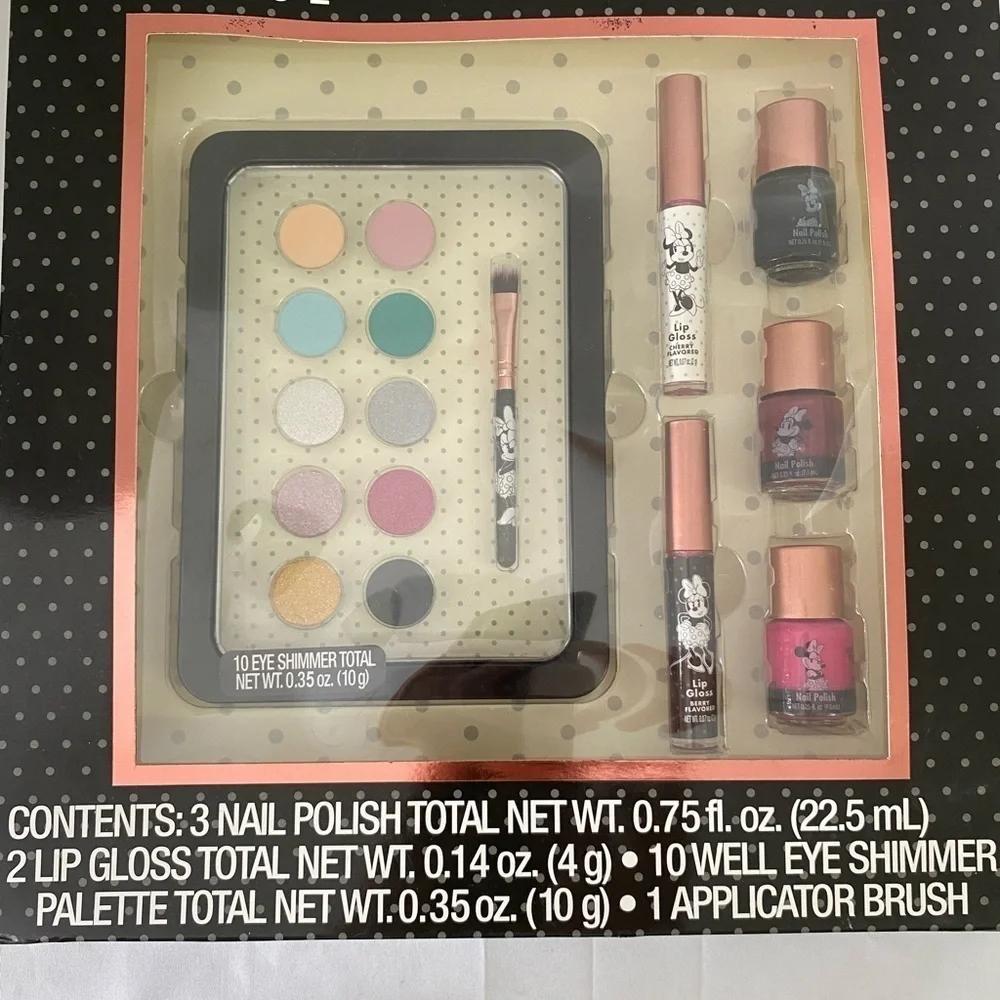 Disney Minnie Mouse Eye, Lip & Nail Gift Set (FH)